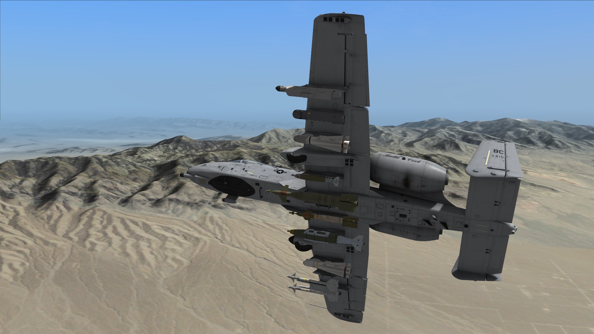 HQ DCS: A-10C Warthog Wallpapers | File 264.79Kb