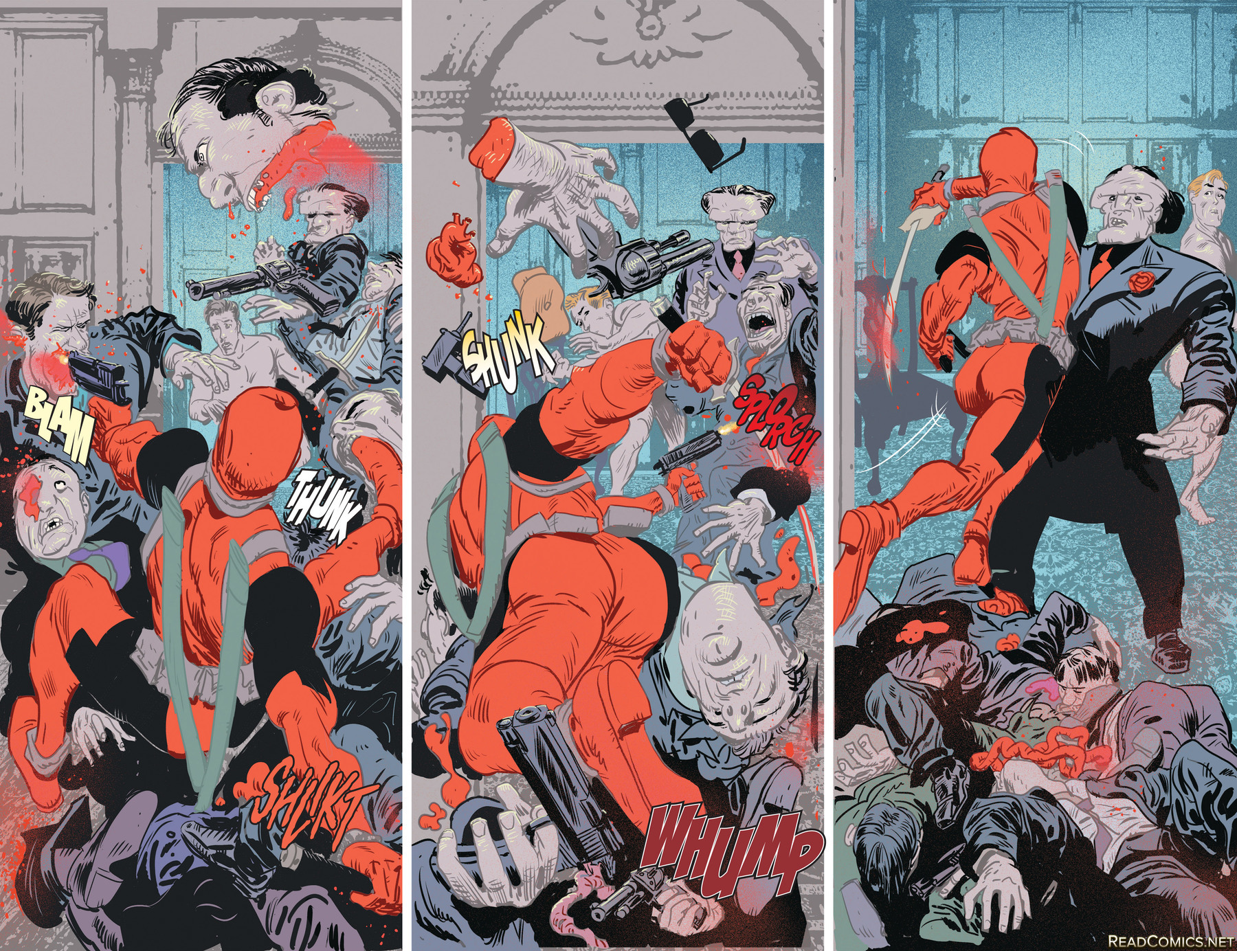 HD Quality Wallpaper | Collection: Comics, 1800x1384 Deadpool Max