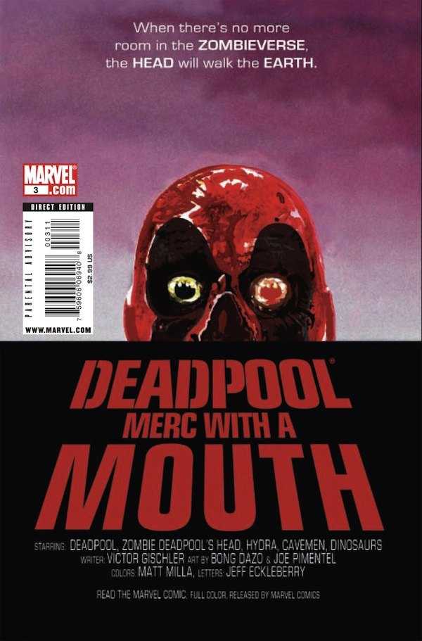 HD Quality Wallpaper | Collection: Comics, 600x911 Deadpool: Merc With A Mouth