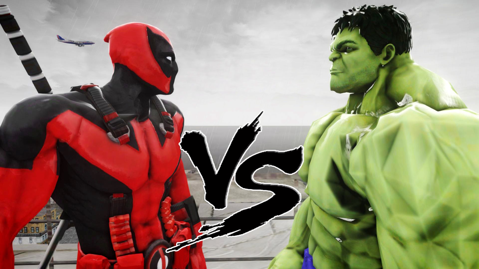 Deadpool Vs. Hulk HD wallpapers, Desktop wallpaper - most viewed