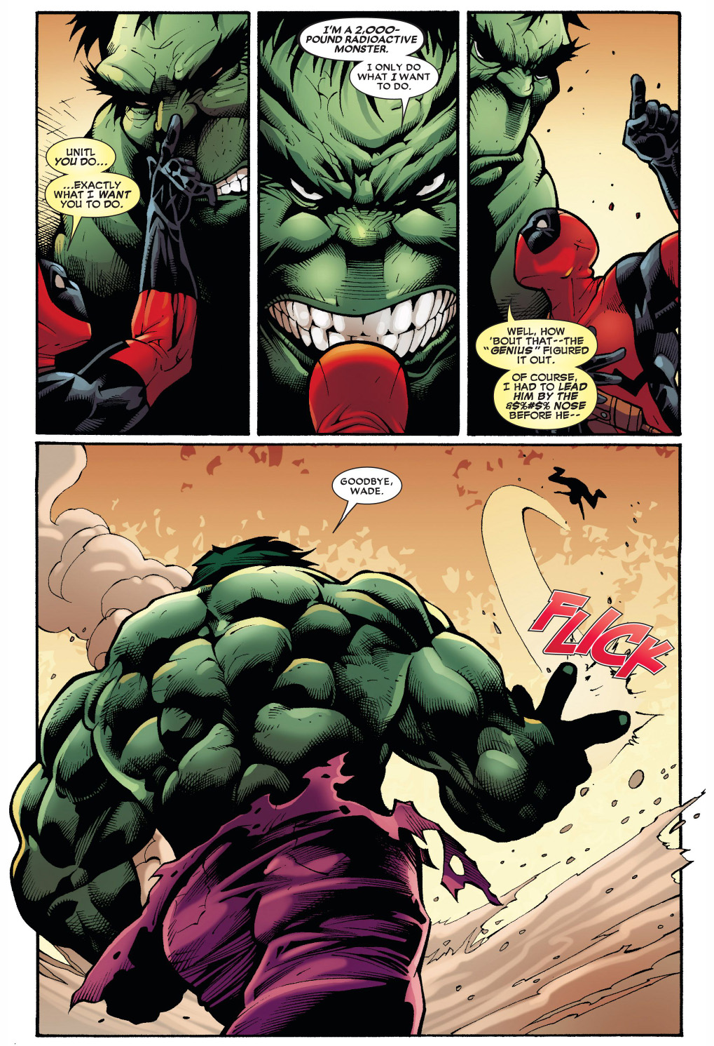 HD Quality Wallpaper | Collection: Comics, 1019x1491 Deadpool Vs. Hulk