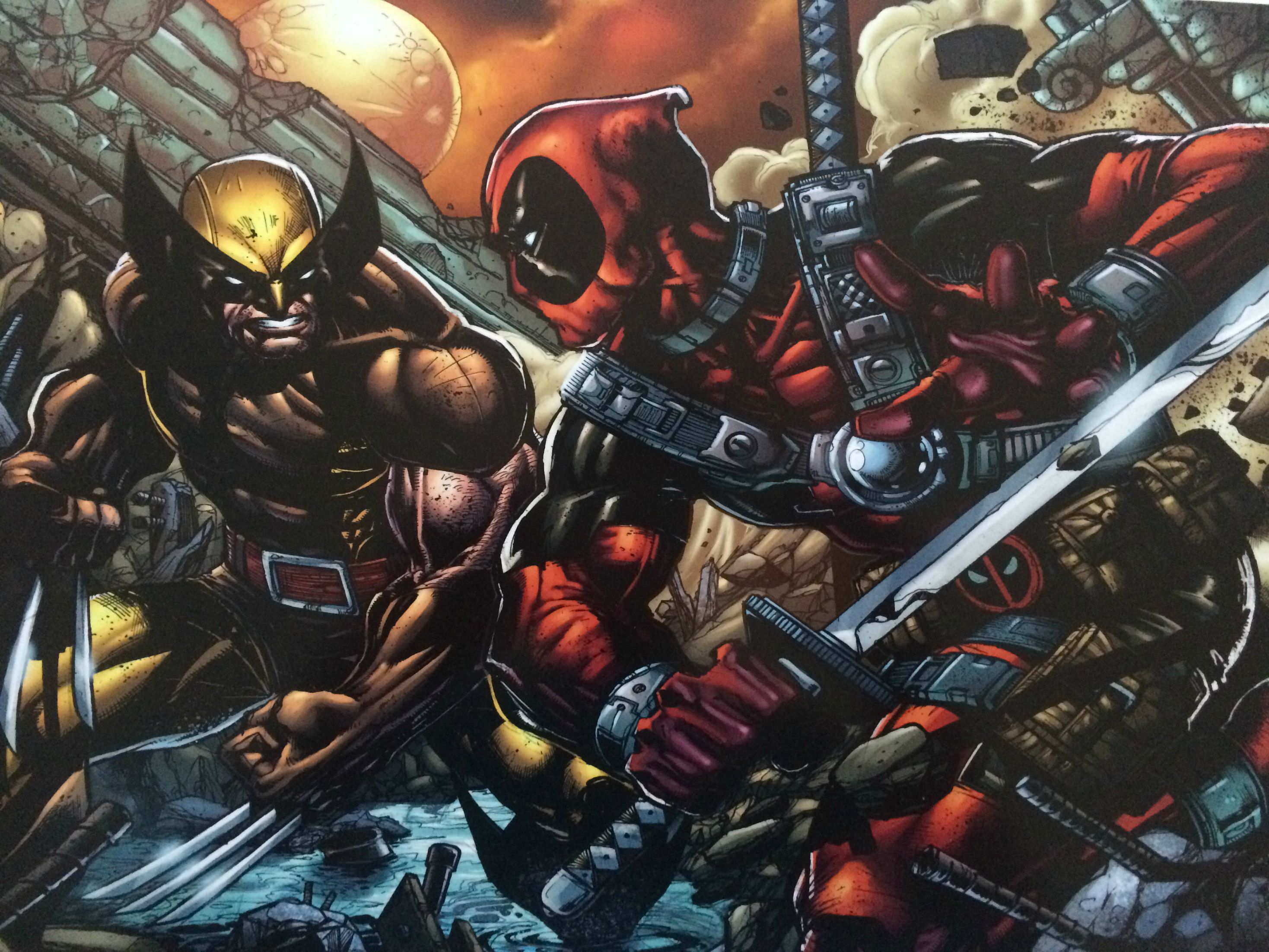 Images of Deadpool Vs. Wolverine | 2937x2203