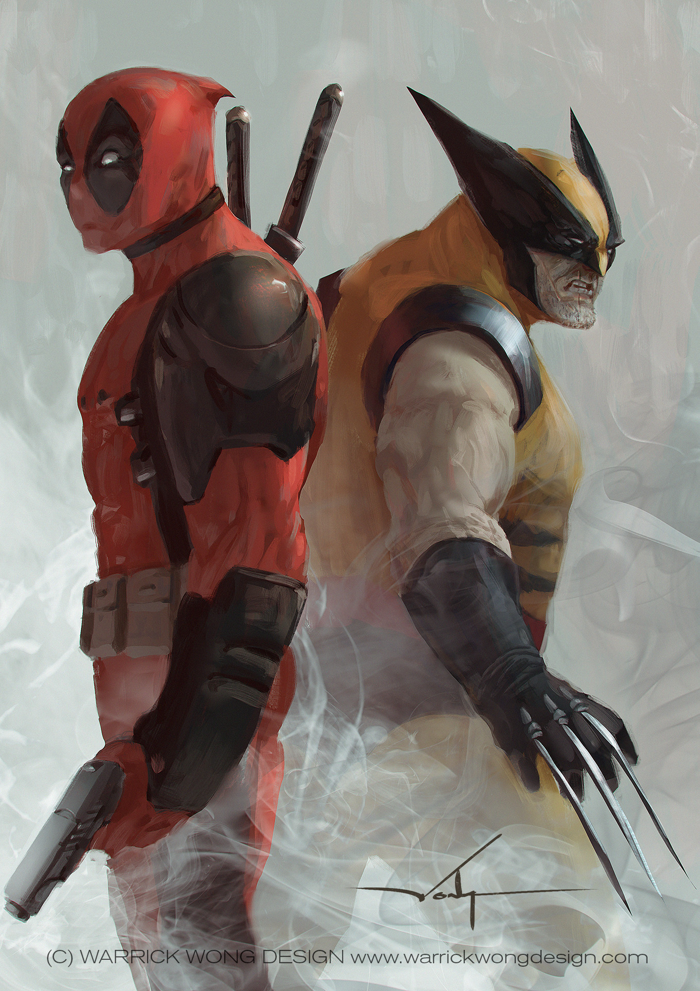 Deadpool Vs. Wolverine Backgrounds, Compatible - PC, Mobile, Gadgets| 1414x2000 px