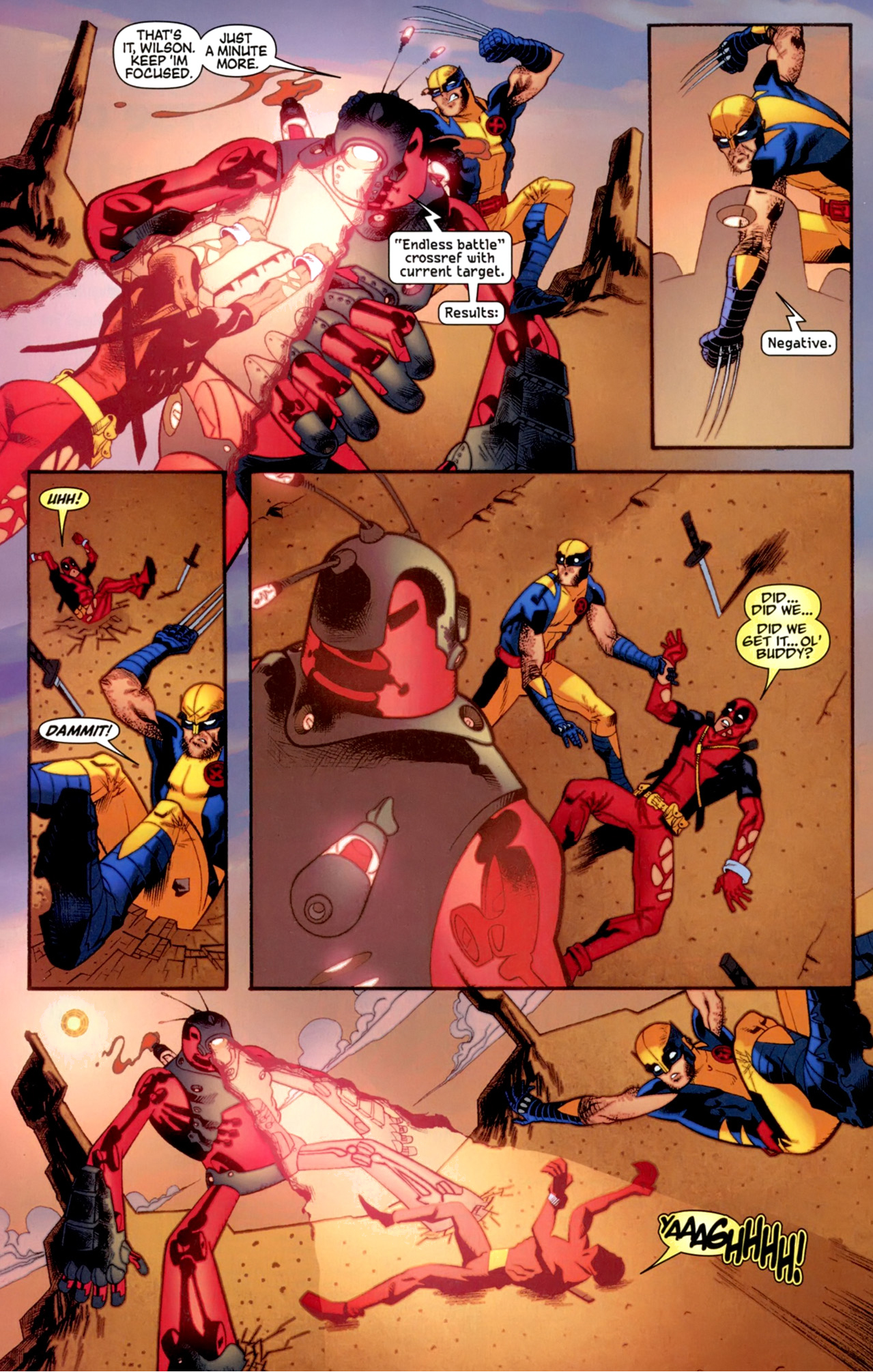 Deadpool Vs. Wolverine #9