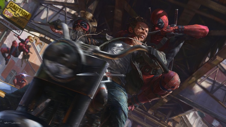 Deadpool Vs. Wolverine Backgrounds, Compatible - PC, Mobile, Gadgets| 750x422 px