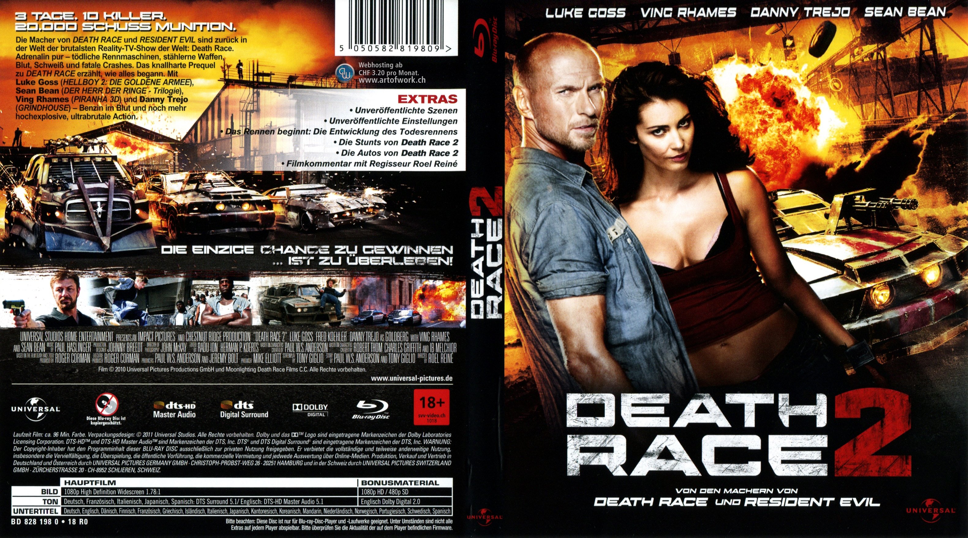 HD Quality Wallpaper | Collection: Movie, 3161x1756 Death Race 2