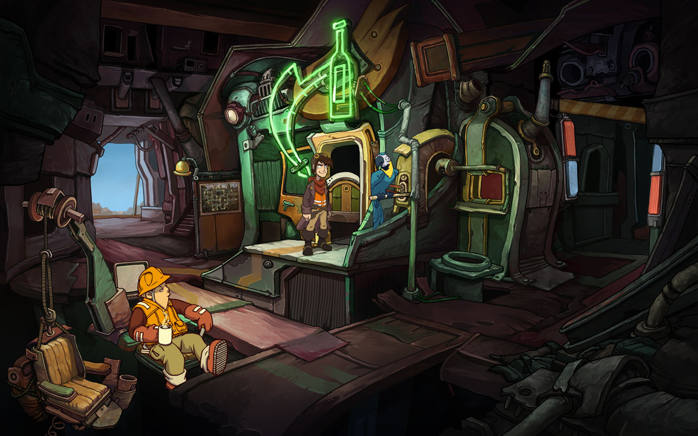 1400x875 > Deponia Wallpapers