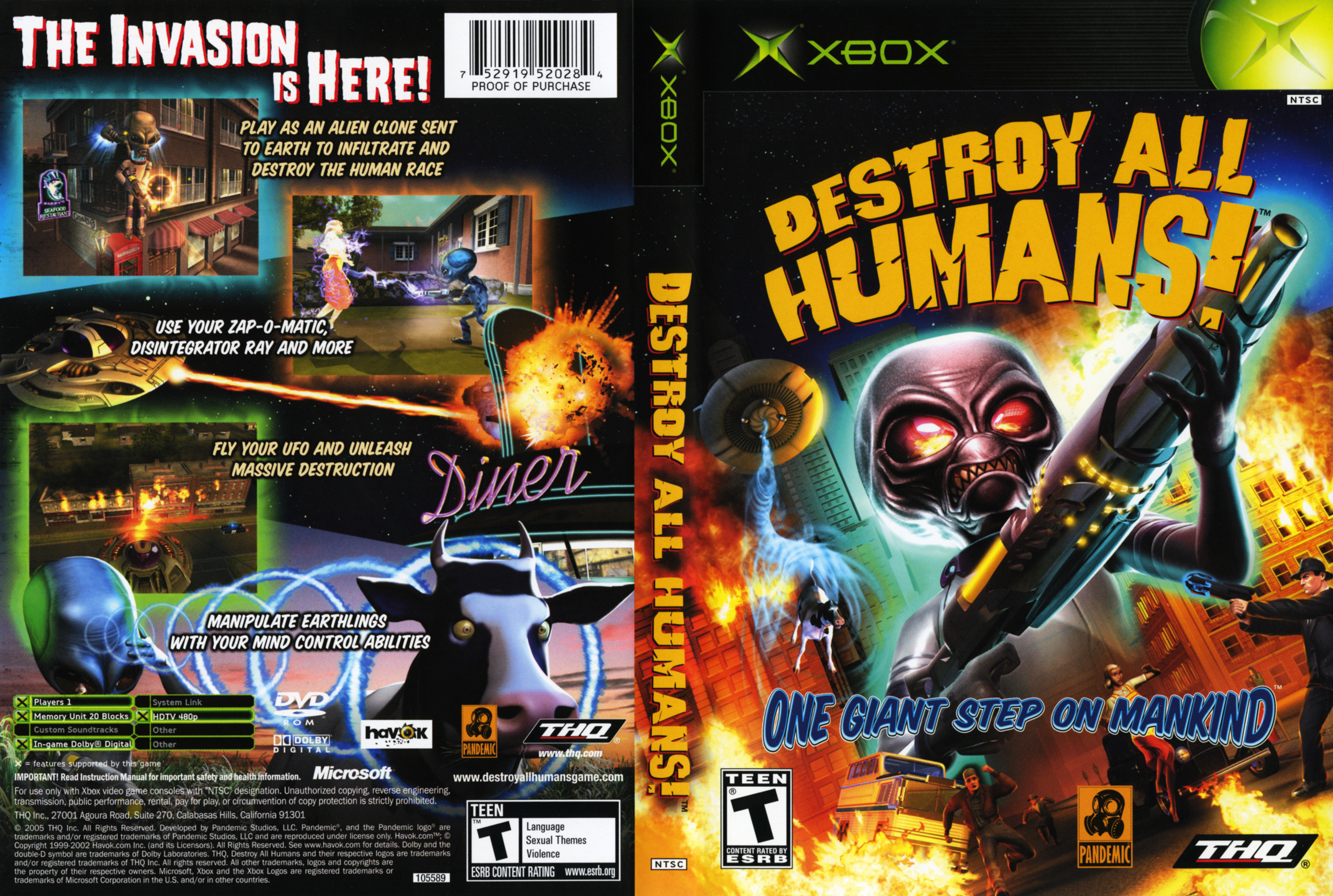 Destroy All Humans! Backgrounds on Wallpapers Vista