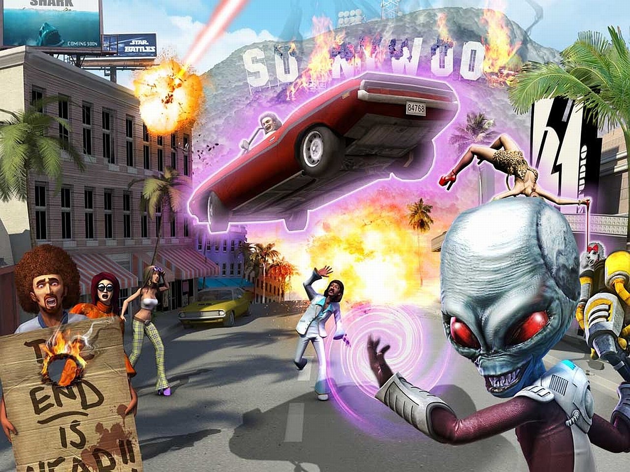 Destroy All Humans! High Quality Background on Wallpapers Vista