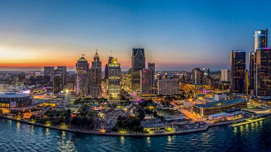 HD Quality Wallpaper | Collection: Man Made, 550x310 Detroit