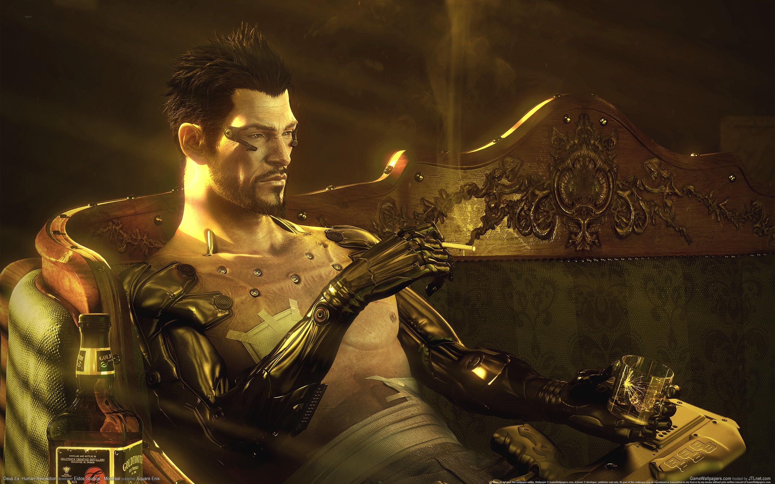 HD Quality Wallpaper | Collection: Video Game, 2560x1600 Deus Ex: Human Revolution