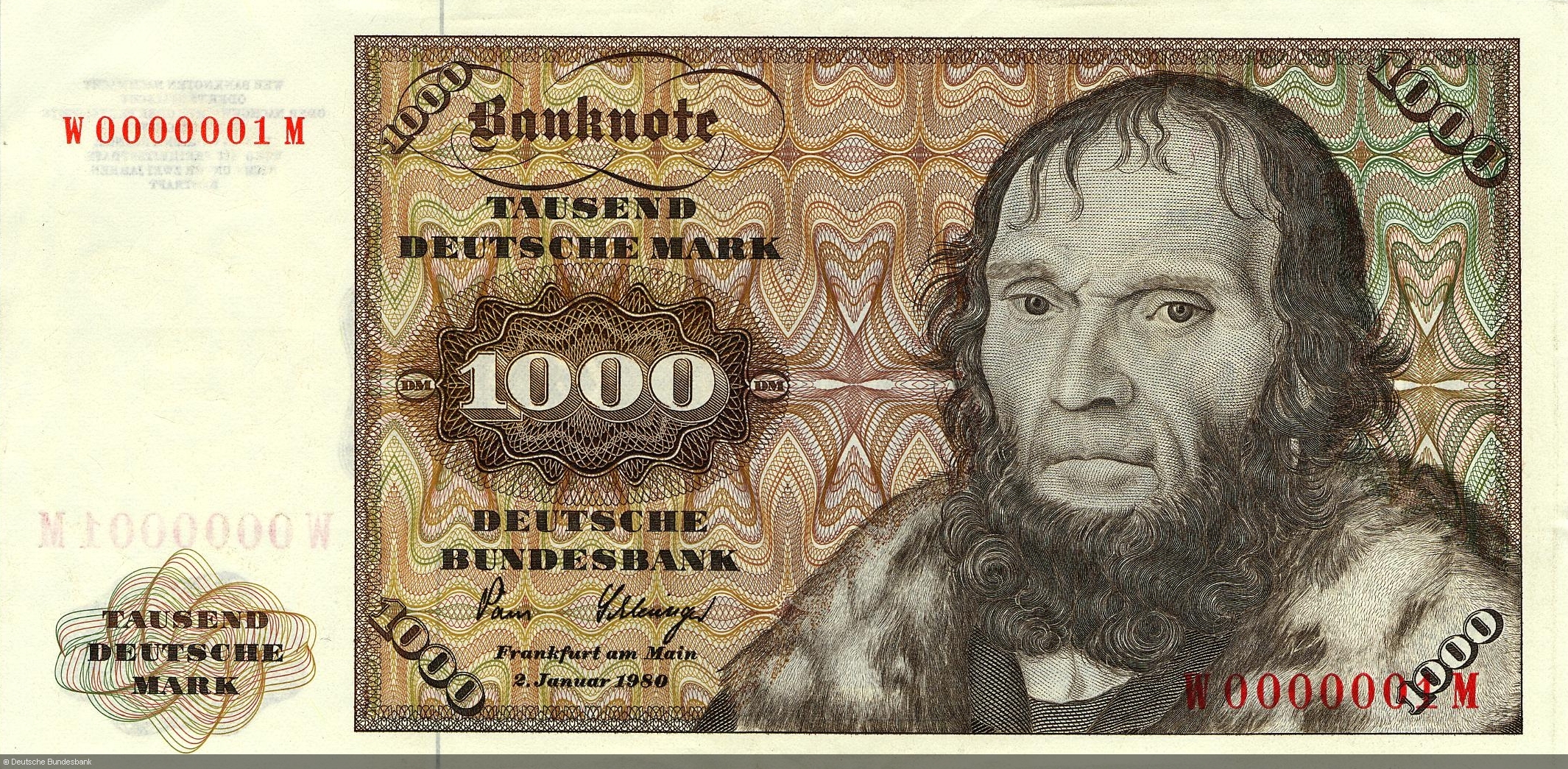 10 Deutsche Mark Schein