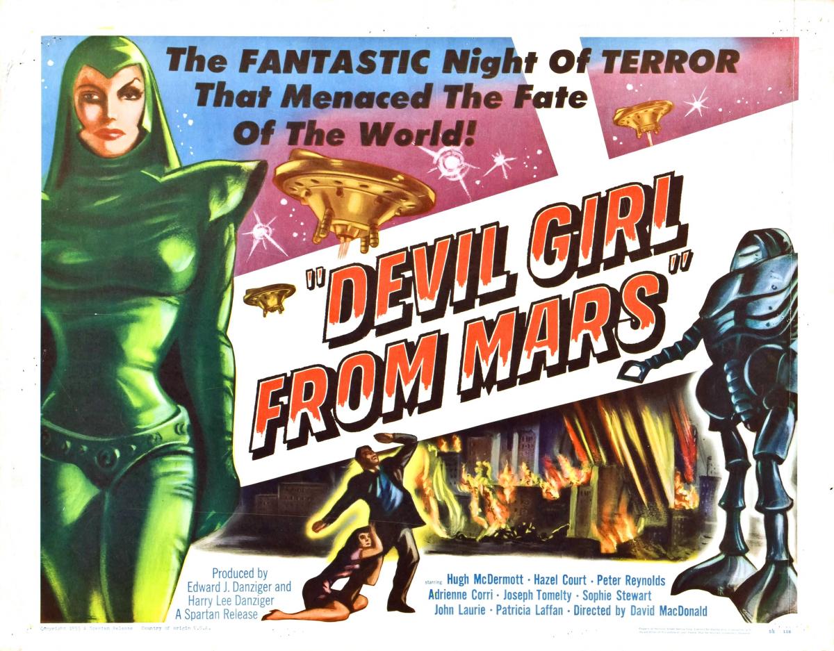 Nice Images Collection: Devil Girl From Mars Desktop Wallpapers