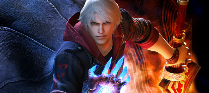 HD Quality Wallpaper | Collection: Video Game, 670x300 Devil May Cry 4