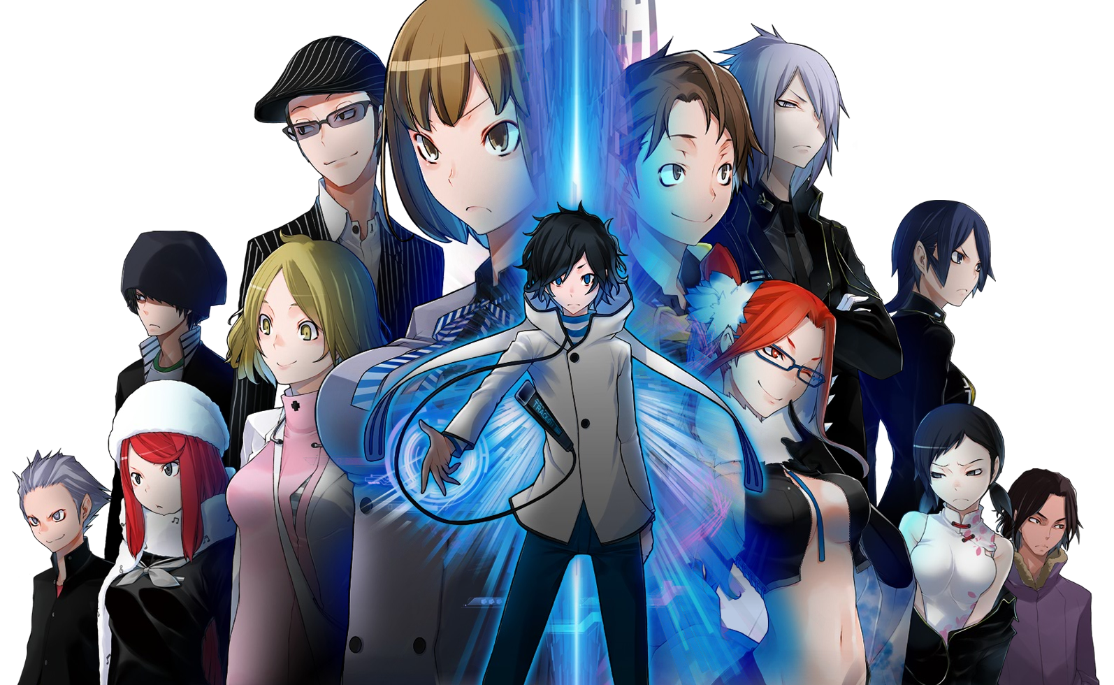 HD Quality Wallpaper | Collection: Anime, 1594x980 Devil Survivor 2: The Animation