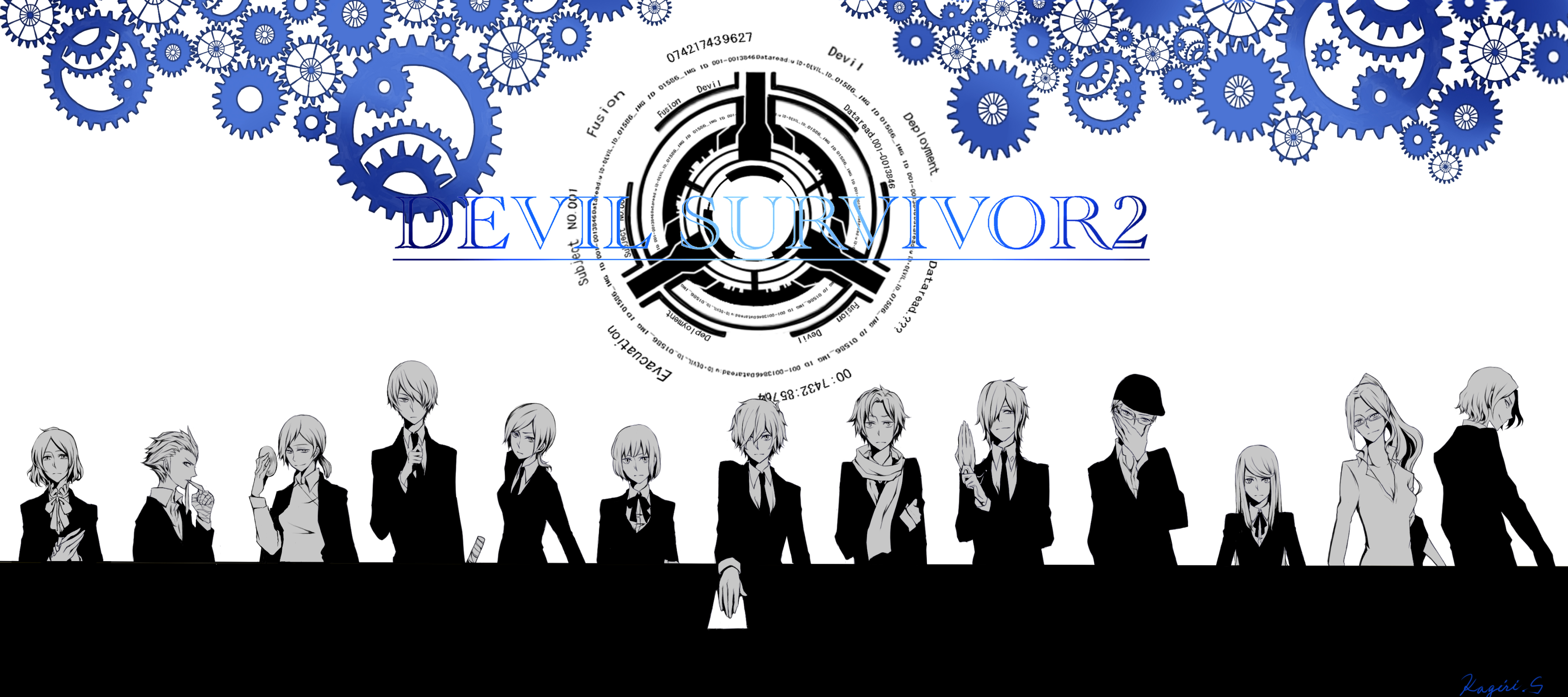 HD Quality Wallpaper | Collection: Anime, 4050x1800 Devil Survivor 2: The Animation