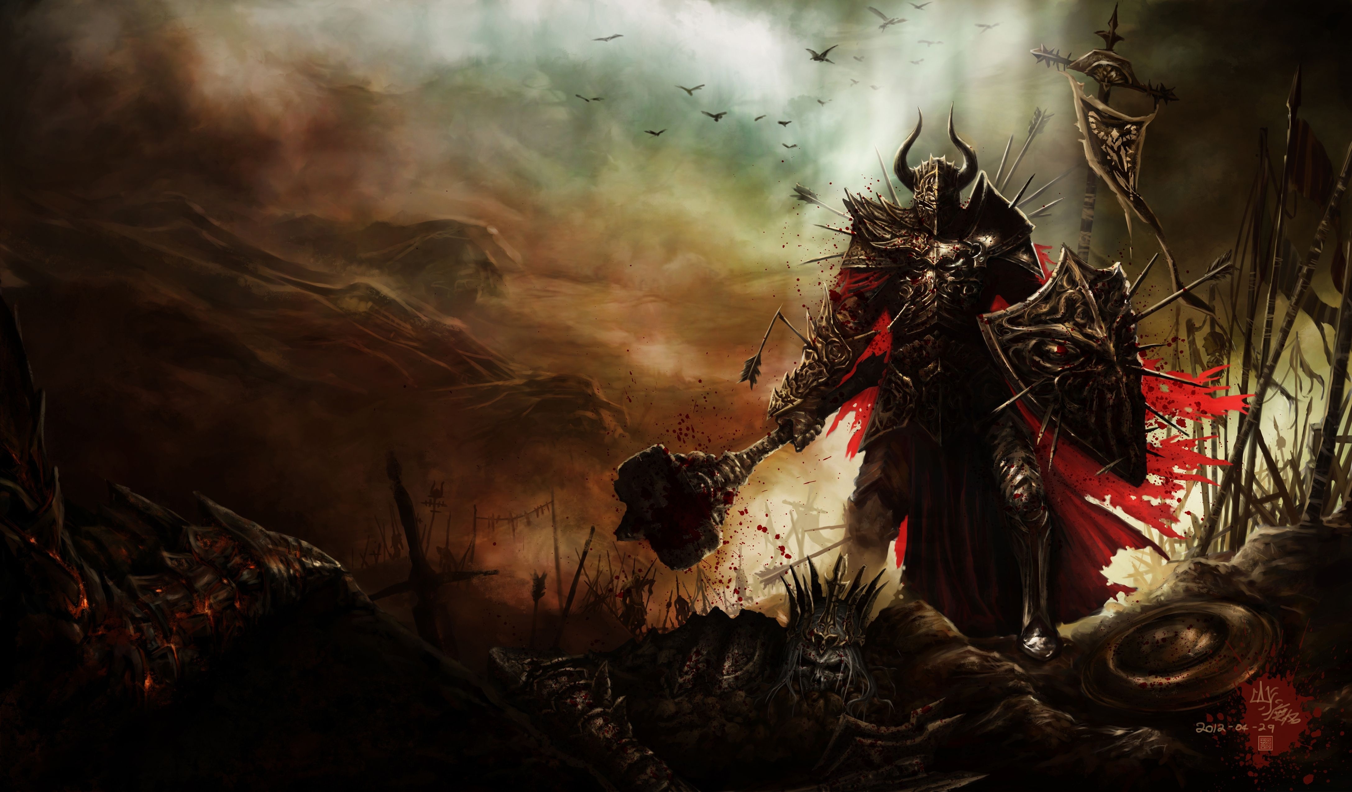 High Resolution Wallpaper | Diablo III 4350x2549 px