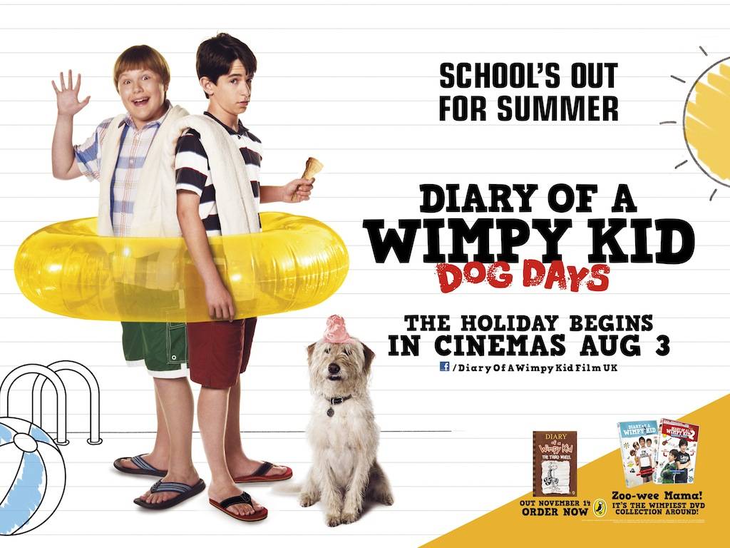 High Resolution Wallpaper | Diary Of A Wimpy Kid: Dog Days 1024x768 px