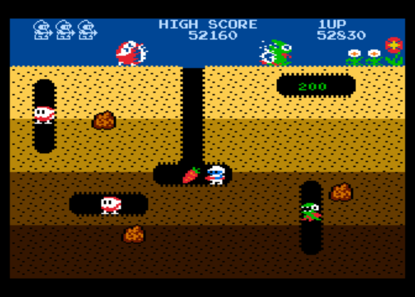 Nice Images Collection: Dig Dug Desktop Wallpapers