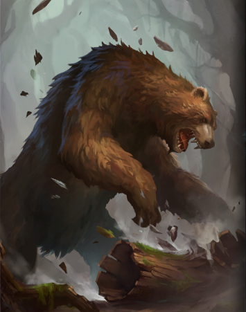 HD Quality Wallpaper | Collection: Video Game, 355x451 Dire Bear