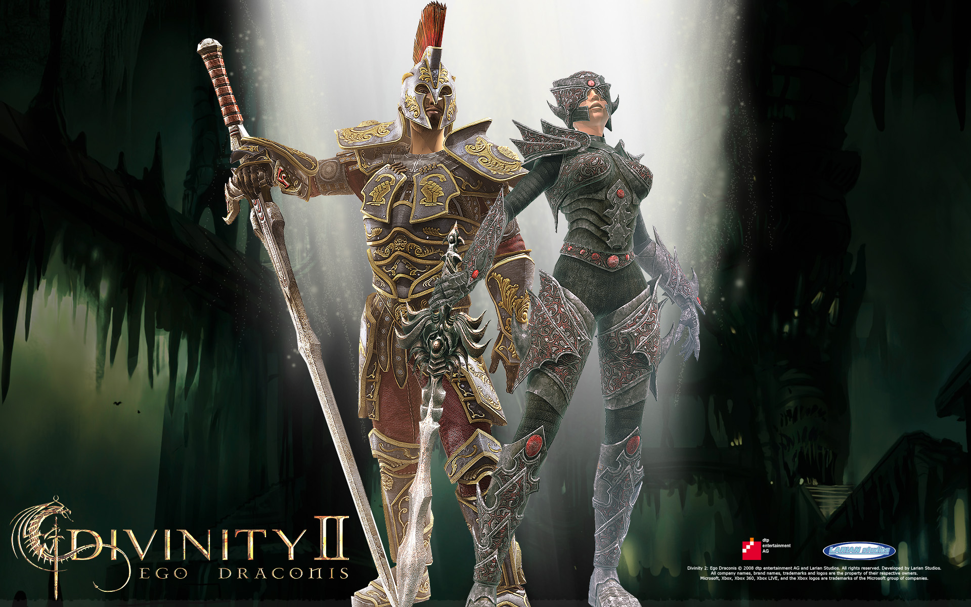 Nice Images Collection: Divinity II: Ego Draconis Desktop Wallpapers