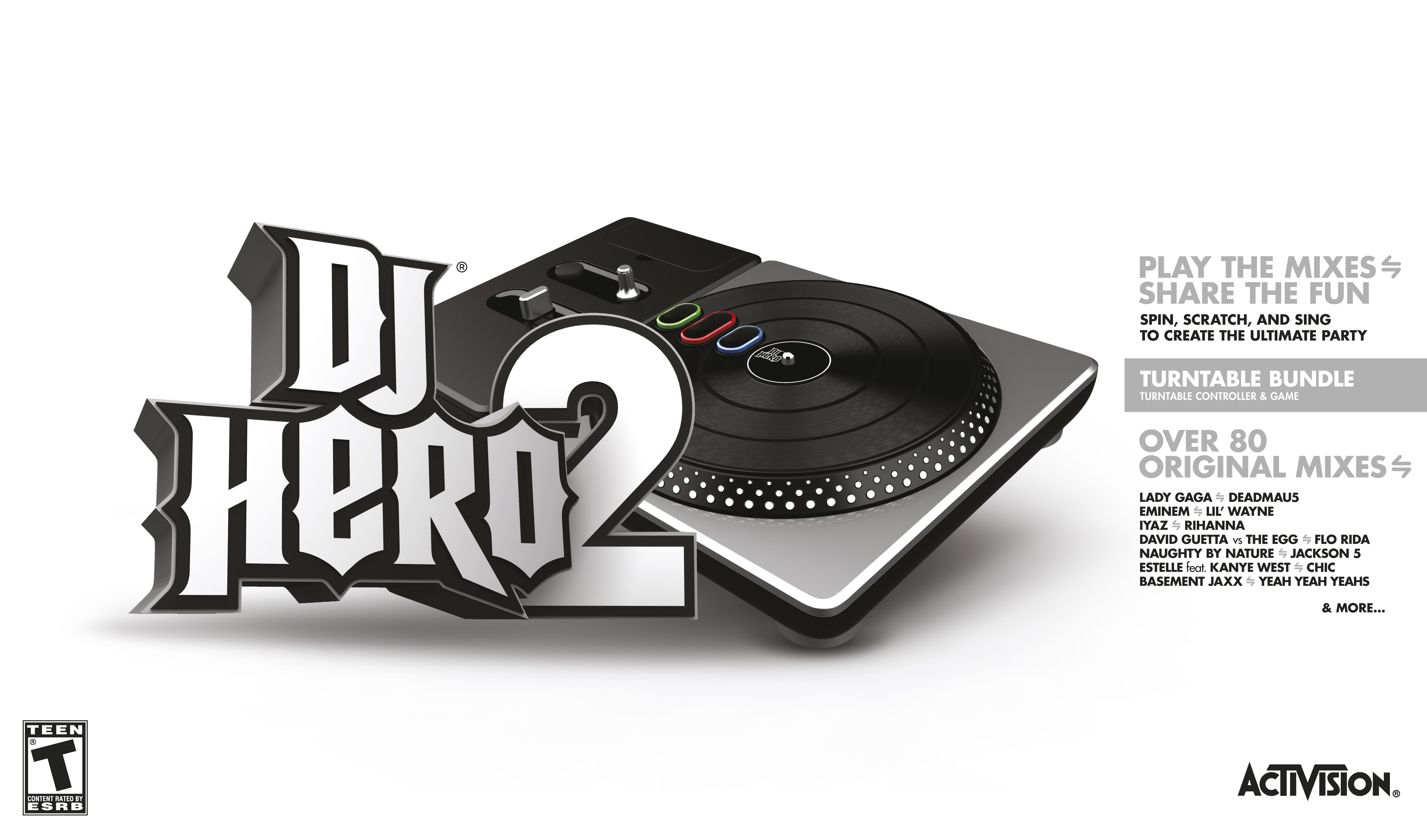 DJ Hero 2 Backgrounds, Compatible - PC, Mobile, Gadgets| 5385x3172 px