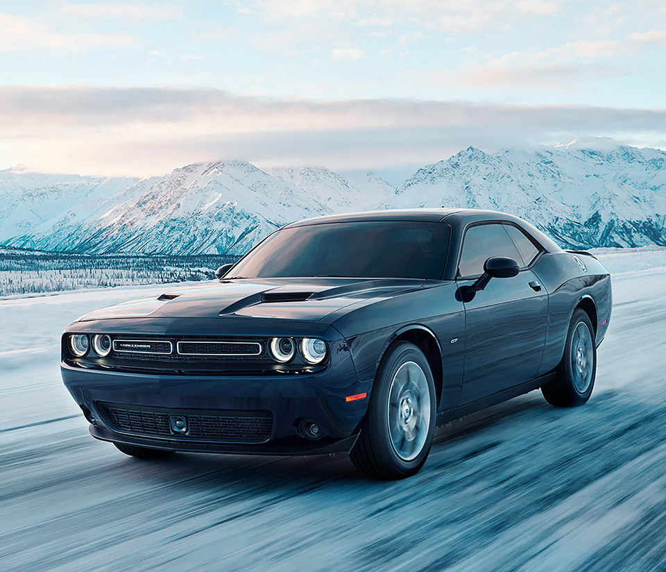 Nice Images Collection: Dodge Challenger GT AWD Desktop Wallpapers