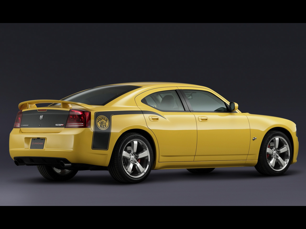 Nice Images Collection: Dodge Charger Super Bee Desktop Wallpapers