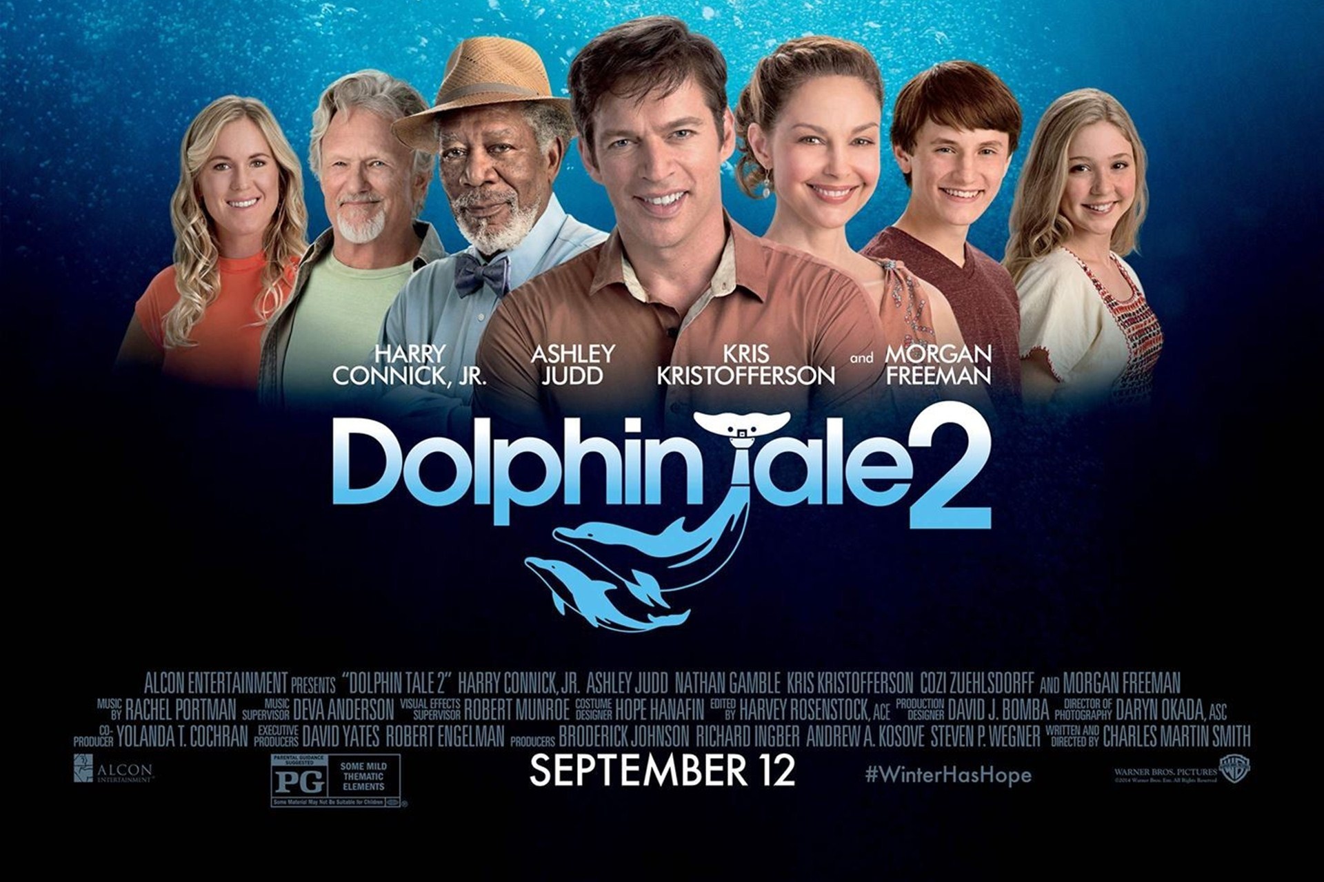 High Resolution Wallpaper | Dolphin Tale 2 1920x1280 px