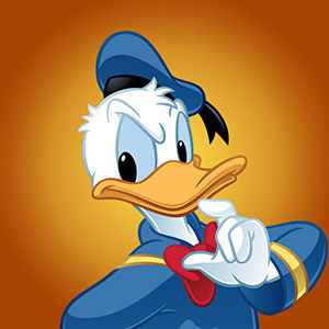 HD Quality Wallpaper | Collection: Cartoon, 300x300 Donald Duck