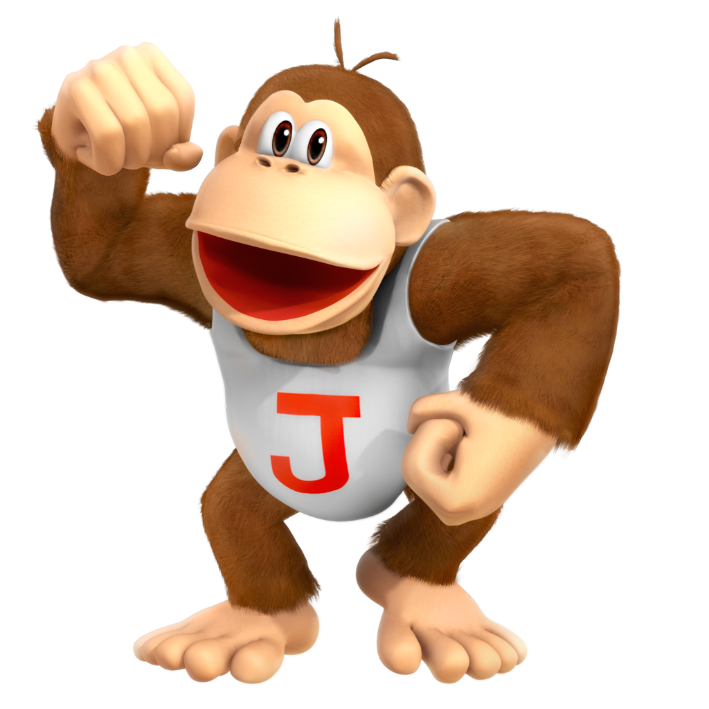 HD Quality Wallpaper | Collection: Video Game, 1024x1024 Donkey Kong Junior