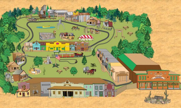 Donley's Wild West Town Backgrounds, Compatible - PC, Mobile, Gadgets| 580x348 px