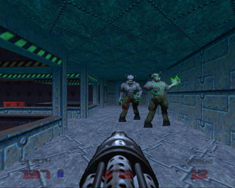 HD Quality Wallpaper | Collection: Video Game, 480x384 Doom 64
