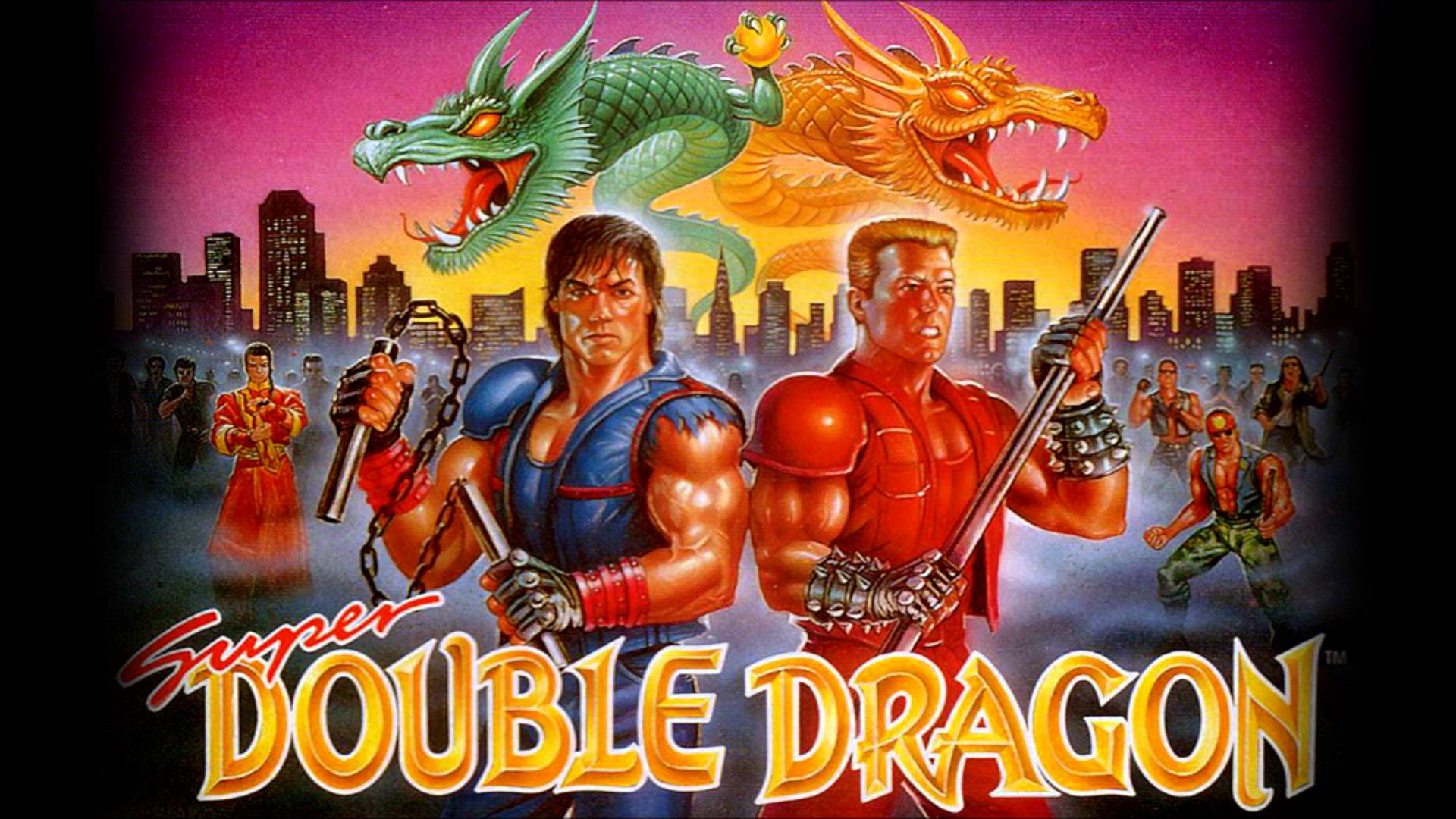 High Resolution Wallpaper | Double Dragon 1920x1080 px