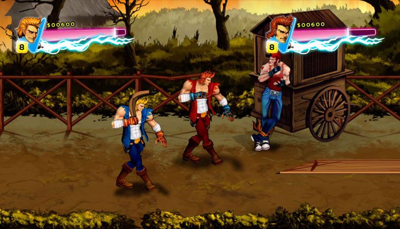 Double Dragon Neon Backgrounds on Wallpapers Vista