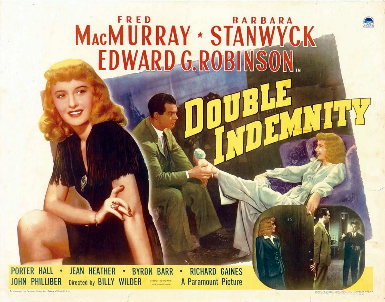 Double Indemnity Pics, Movie Collection