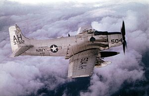 HD Quality Wallpaper | Collection: Military, 300x195 Douglas A-1 Skyraider