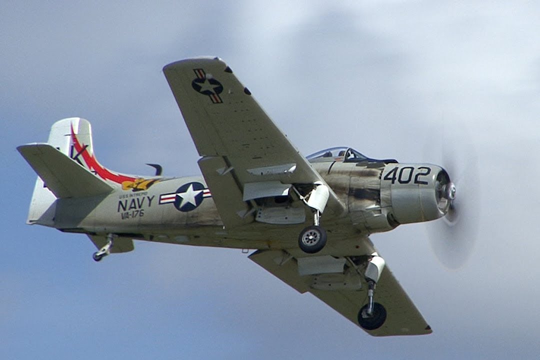 Douglas A-1 Skyraider Pics, Military Collection