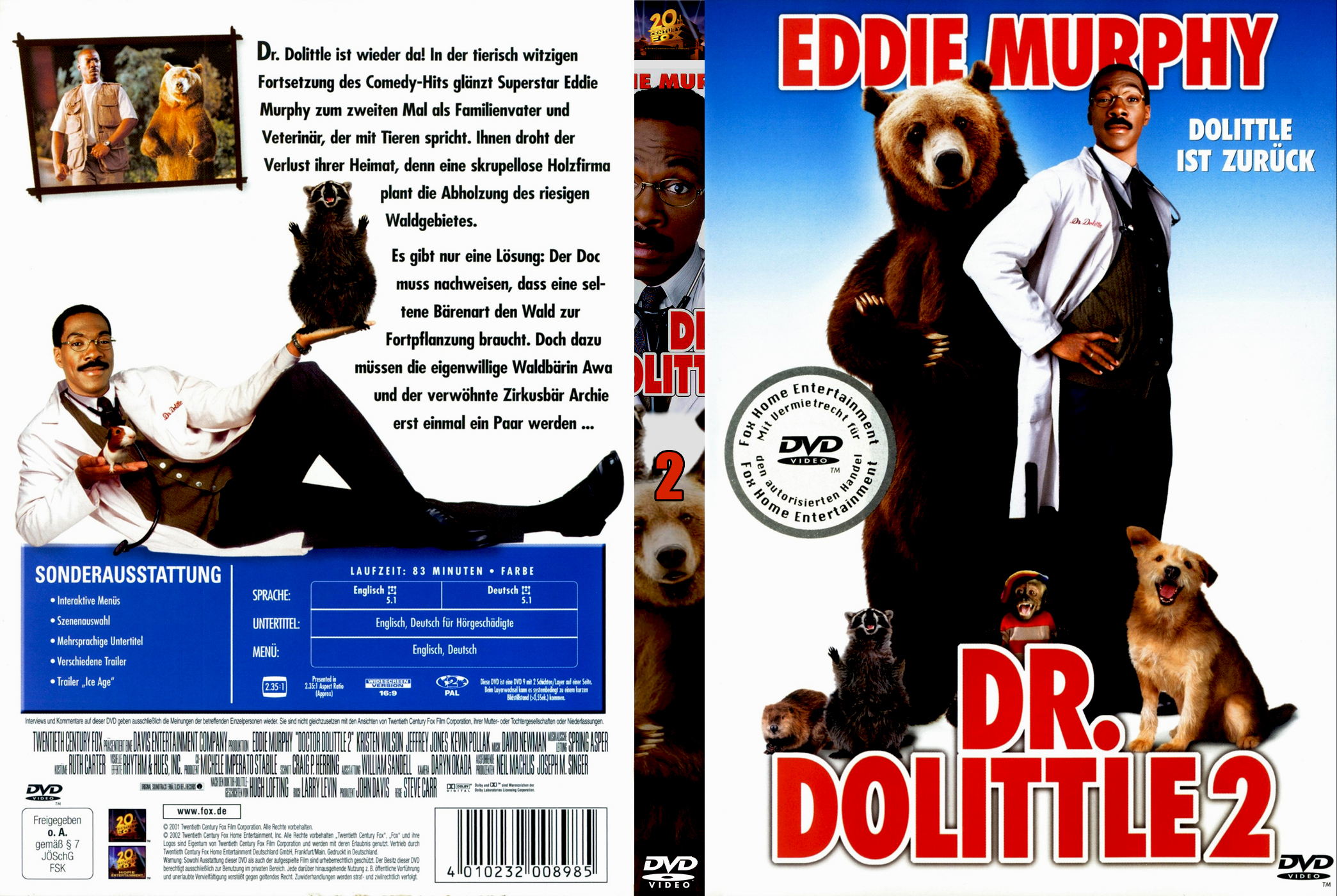 HD Quality Wallpaper | Collection: Movie, 2089x1400 Dr. Dolittle 2