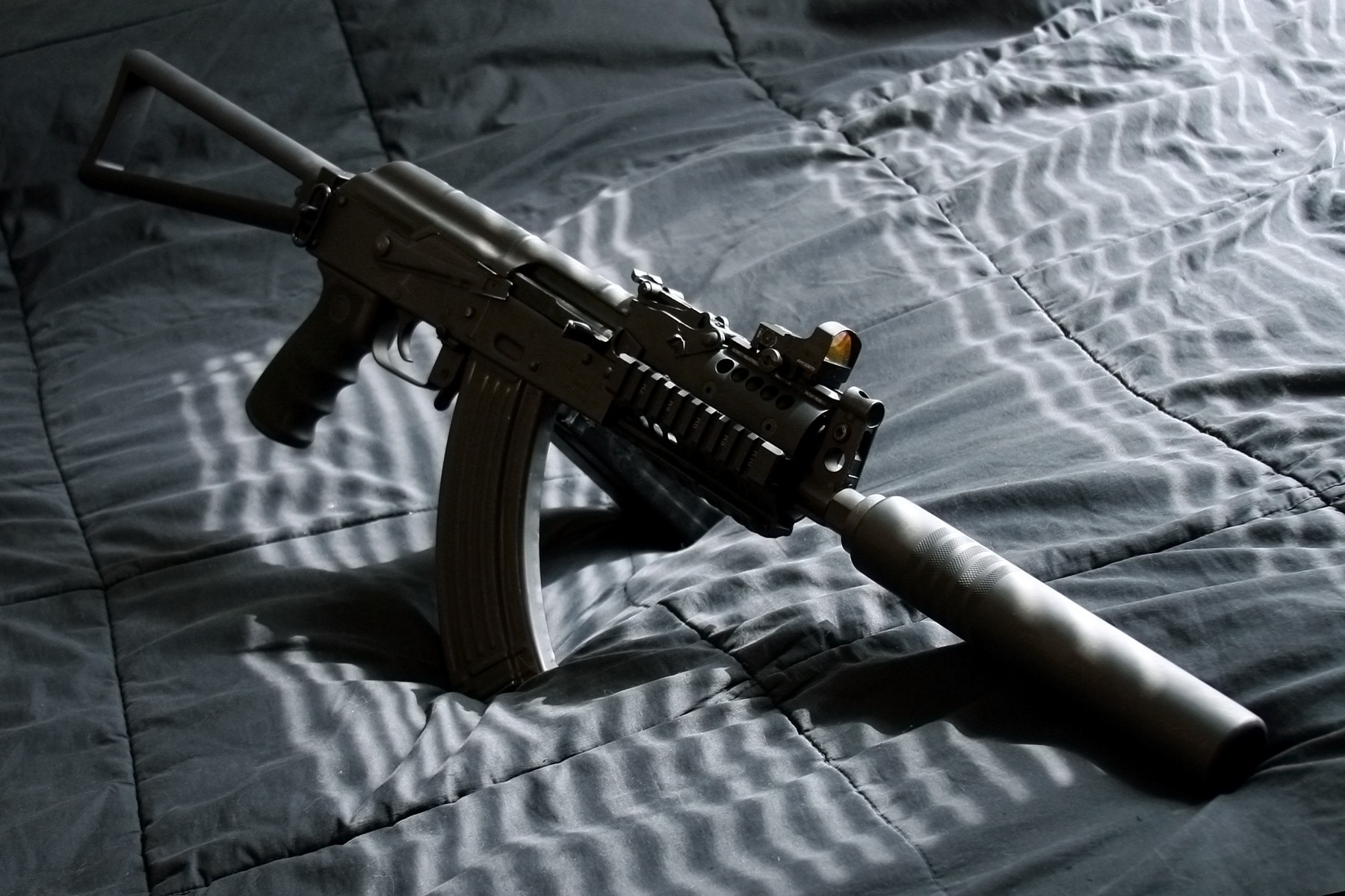 Nice wallpapers Draco Sbr Assault Rifle 1800x1200px. 