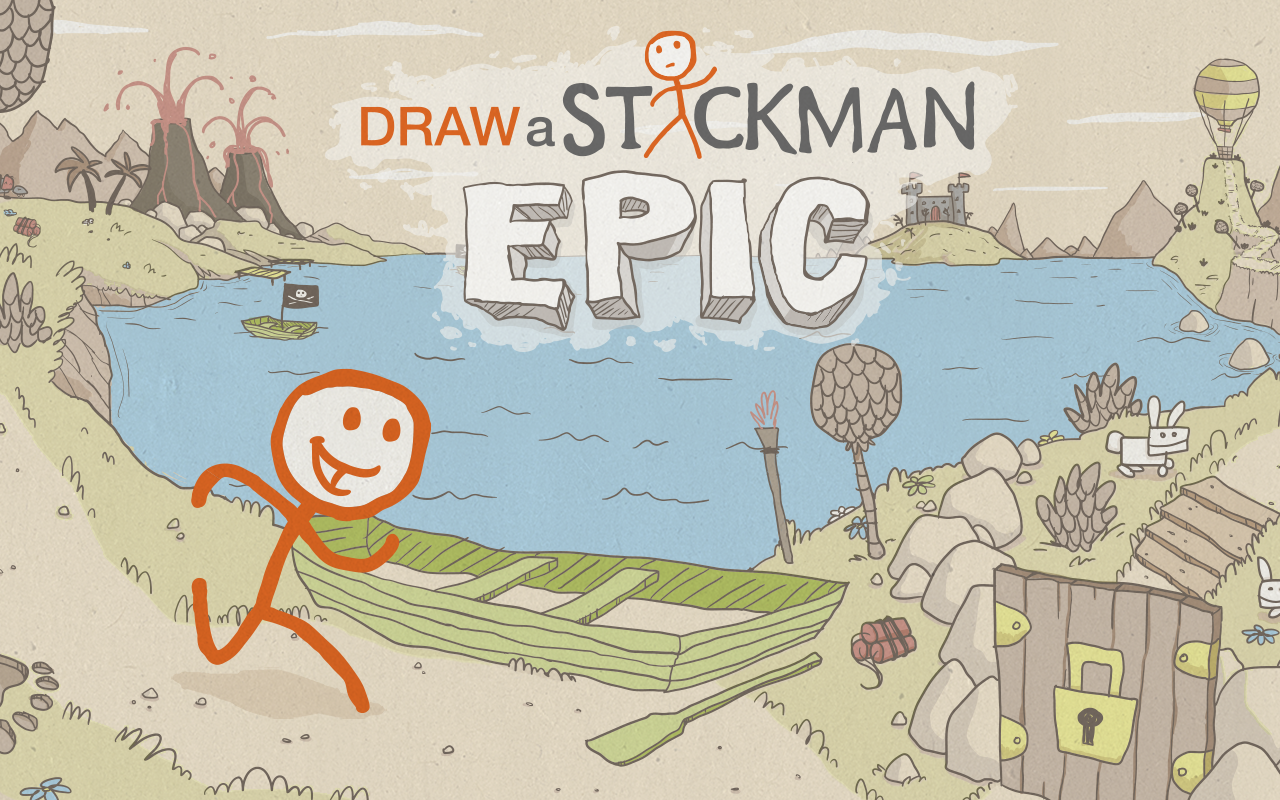 Amazing Draw A Stickman: EPIC Pictures & Backgrounds