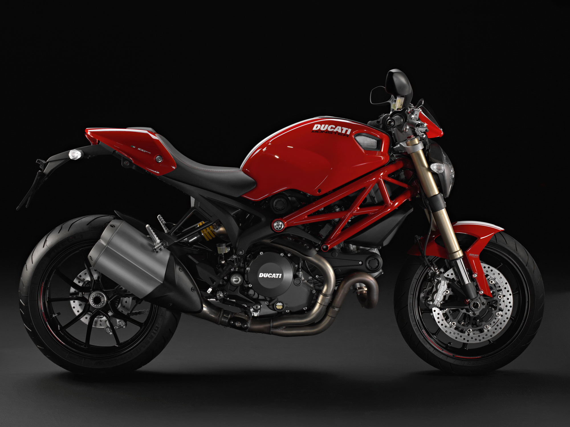 Nice Images Collection: Ducati Monster 1100 Desktop Wallpapers