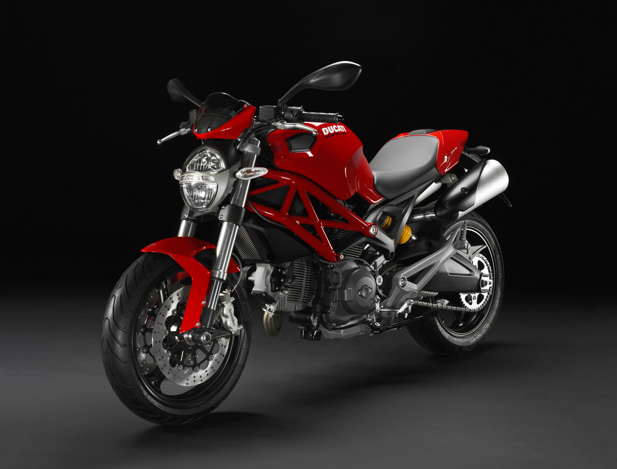 Nice Images Collection: Ducati Monster 796 Corse Stripe Desktop Wallpapers