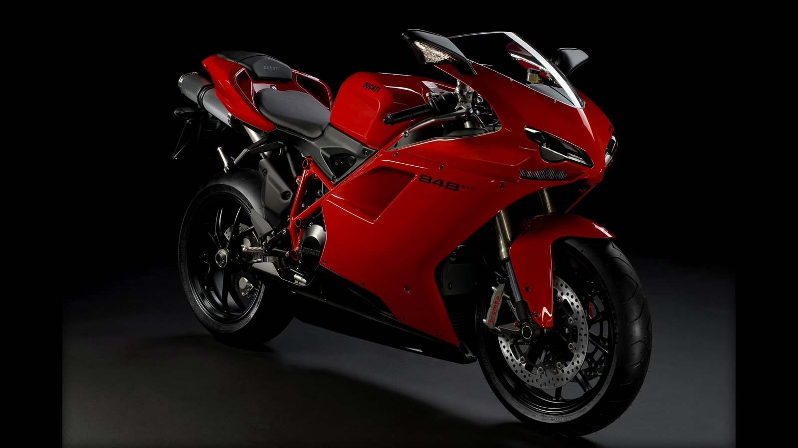 HD Quality Wallpaper | Collection: Vehicles, 1600x900 Ducati Superbike 848 Evo