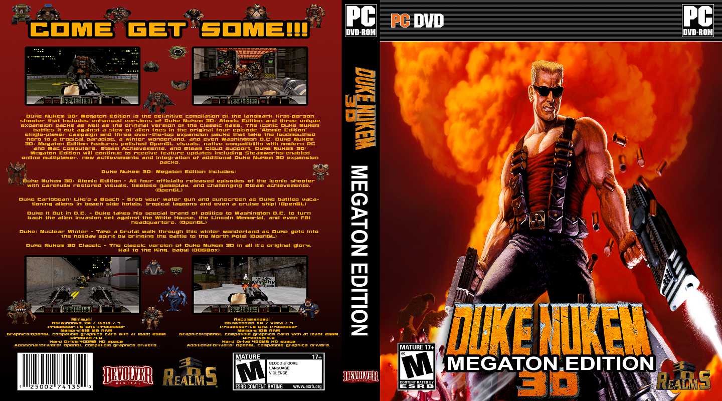 HD Quality Wallpaper | Collection: Video Game, 1440x800 Duke Nukem 3D: Megaton Edition