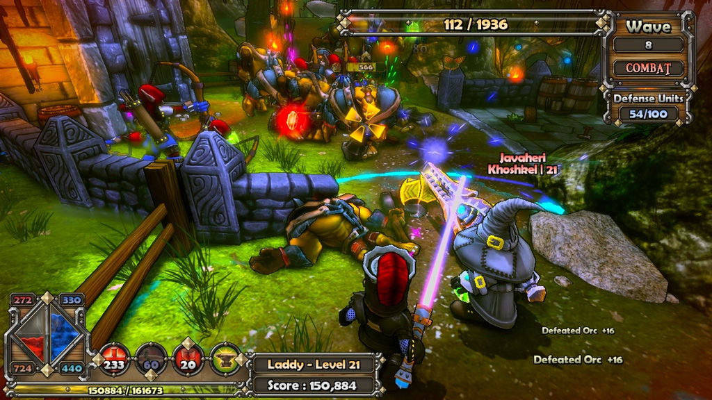 HD Quality Wallpaper | Collection: Video Game, 1024x576 Dungeon Defenders