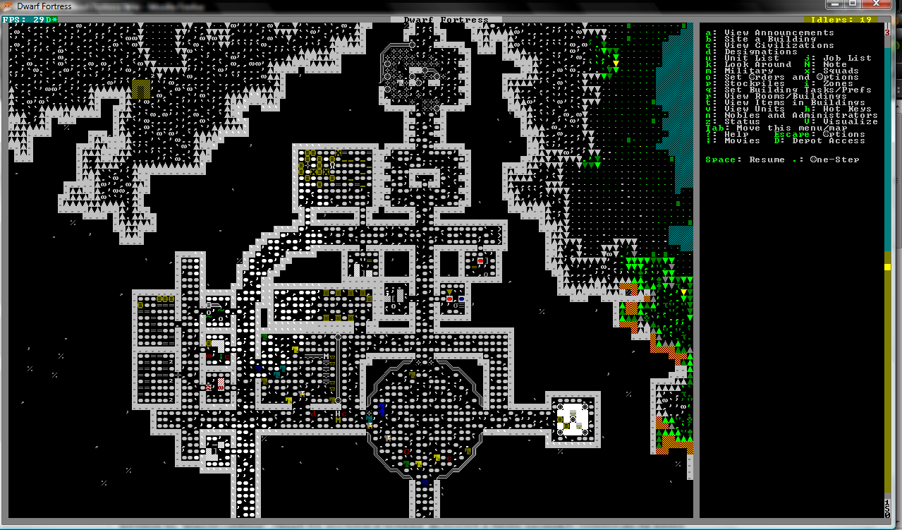 dwarf fortress burrow dwarves not working