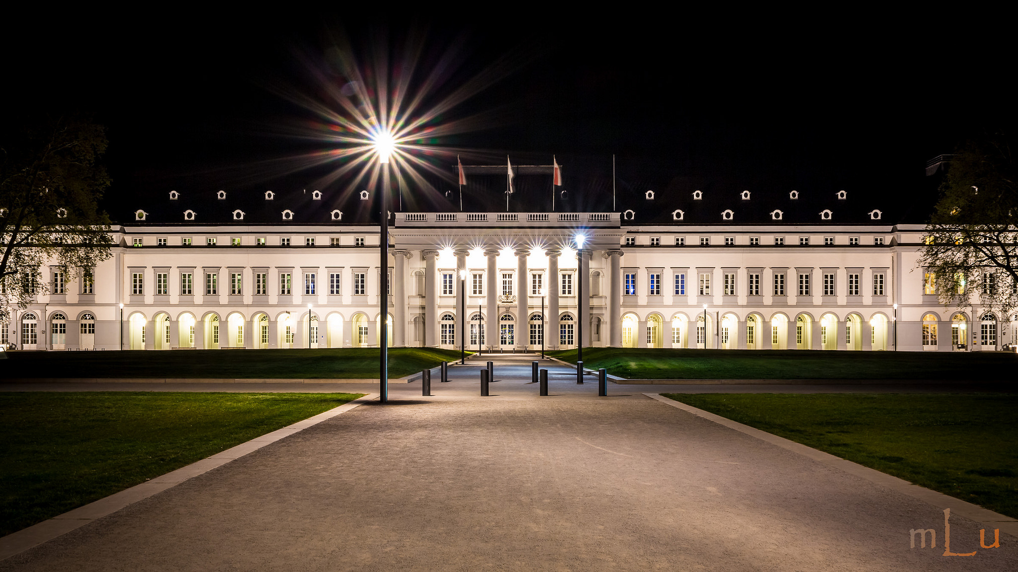 HD Quality Wallpaper | Collection: Man Made, 2048x1152 Electoral Palace, Koblenz