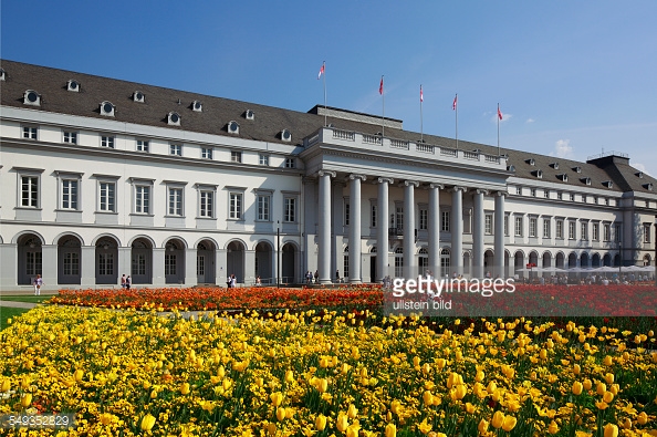 High Resolution Wallpaper | Electoral Palace, Koblenz 594x395 px