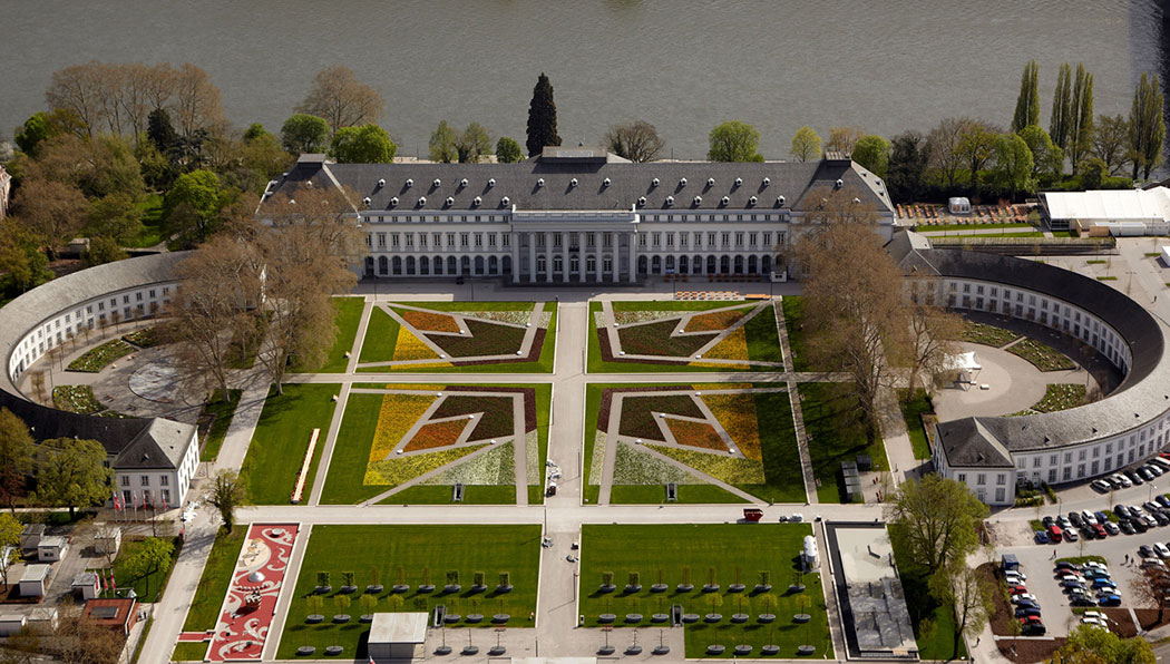 Electoral Palace, Koblenz HD wallpapers, Desktop wallpaper - most viewed